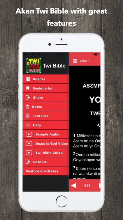 Twi Bible Complete Audio Akan screenshot-4
