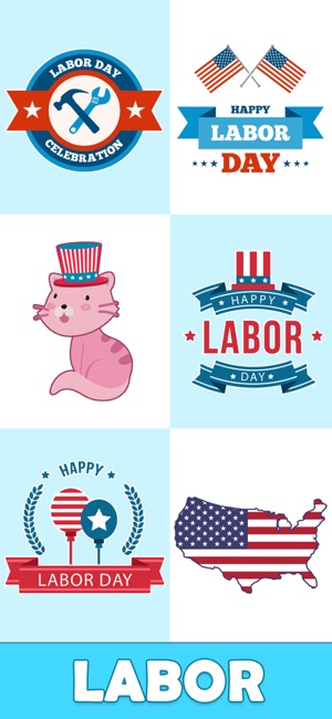 Animated Labor Day Stickers(圖3)-速報App