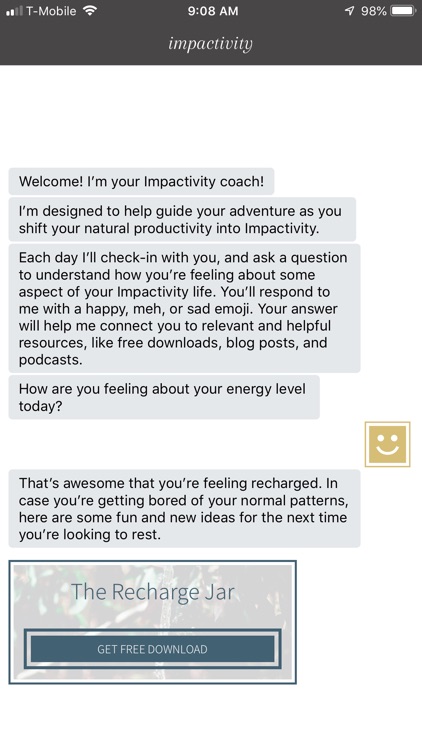 Impactivity Coach screenshot-3