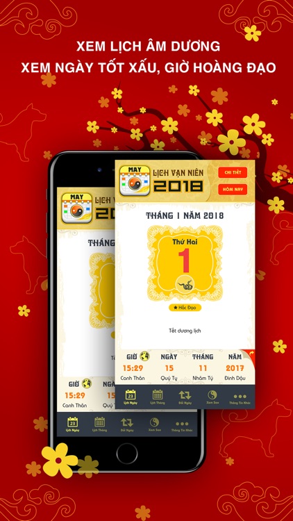 Lịch Vạn Niên 2018