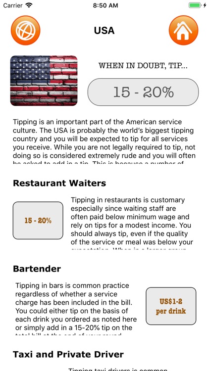 Worldwide Tipping Guide screenshot-4
