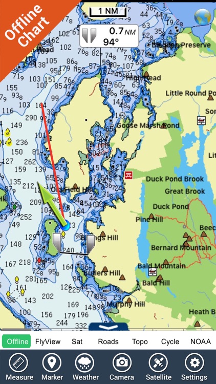 Acadia National Park - GPS Map Navigator