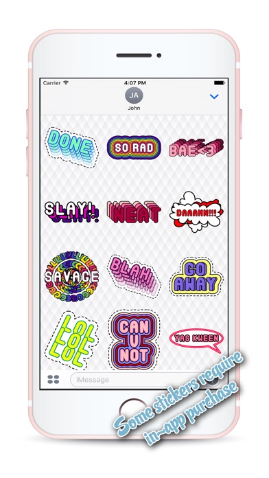 Modern Slang Stickers screenshot 3