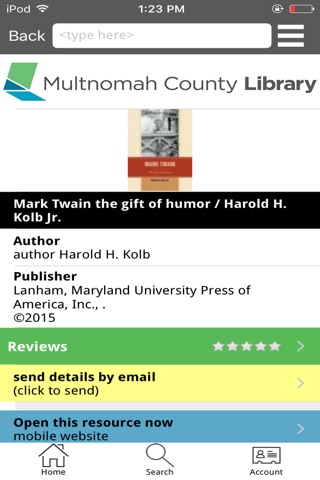 Multnomah County Library Mobile screenshot 3