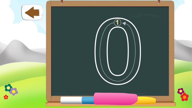 اكتب الأرقام: ارسم 123