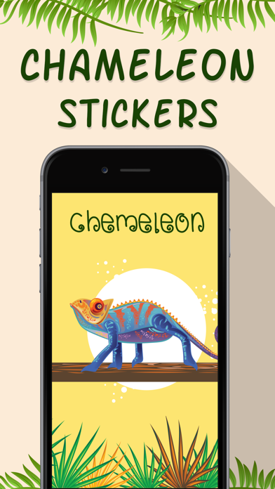 Chameleon Emojis screenshot 2