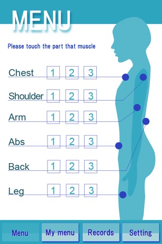 Dumbbells Training screenshot 2