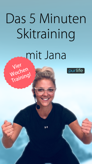 5 Minuten Skitraining