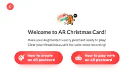 Game screenshot ClayFingers- AR Christmas card apk