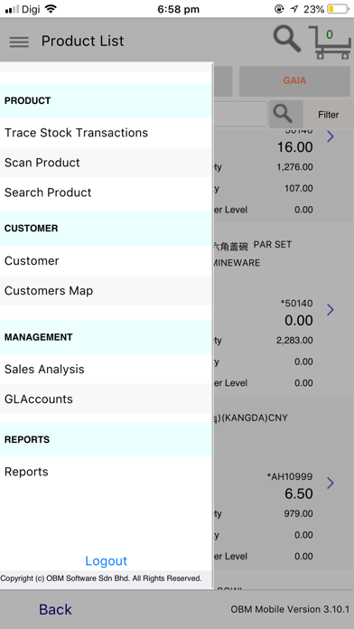 How to cancel & delete OBM Mobile from iphone & ipad 2