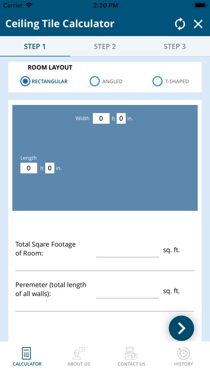 Ceiling Tile Calculator By New Ceiling Tiles Llc