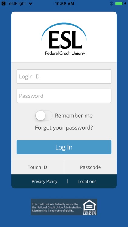 ESL Business Mobile Banking