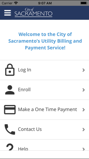 City of Sac Utility Mobile Pay