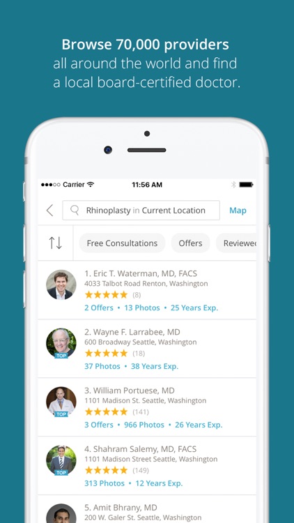 RealSelf – Cosmetic Treatments, Doctors, Reviews