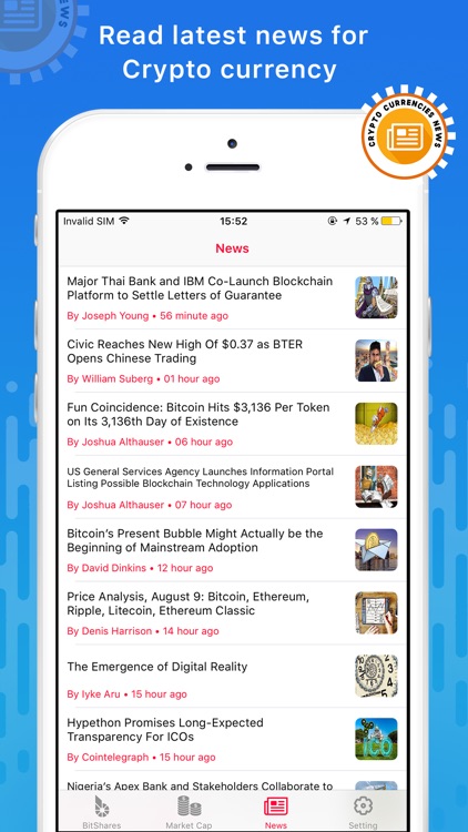 Crypto Currency Ticker for Bitcoin, Ethereum, IOTA screenshot-3