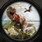 Experience the thrill of being an actual dinosaur-Are you dary and brave to kill the world biggest vertebrate in front of you with your rapid and furious sniper gun