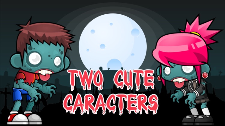 Cute zombie girl adventure