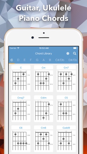 Chord Library - Guitar, Ukulele And Piano Chord(圖1)-速報App