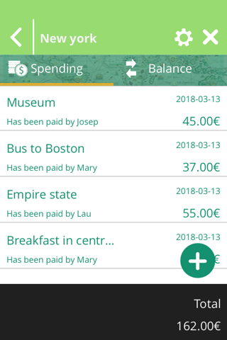 PayMe - Cuentas para viajes screenshot 2