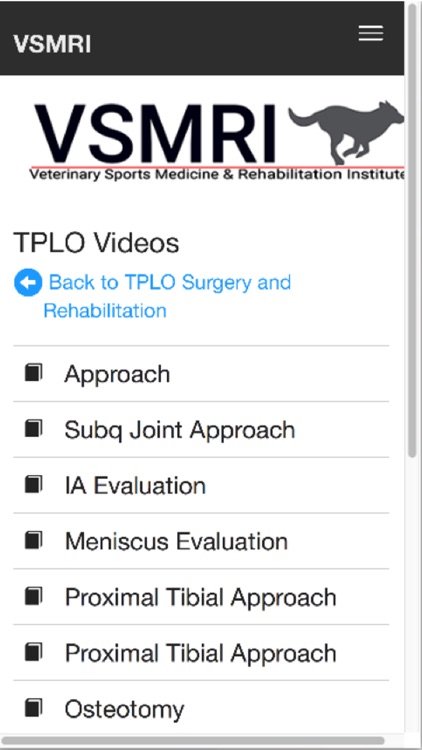 Vet Sports Medicine Rehab Inst screenshot-3