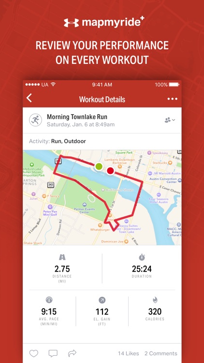 Map My Ride+ - GPS Cycling & Route Tracker
