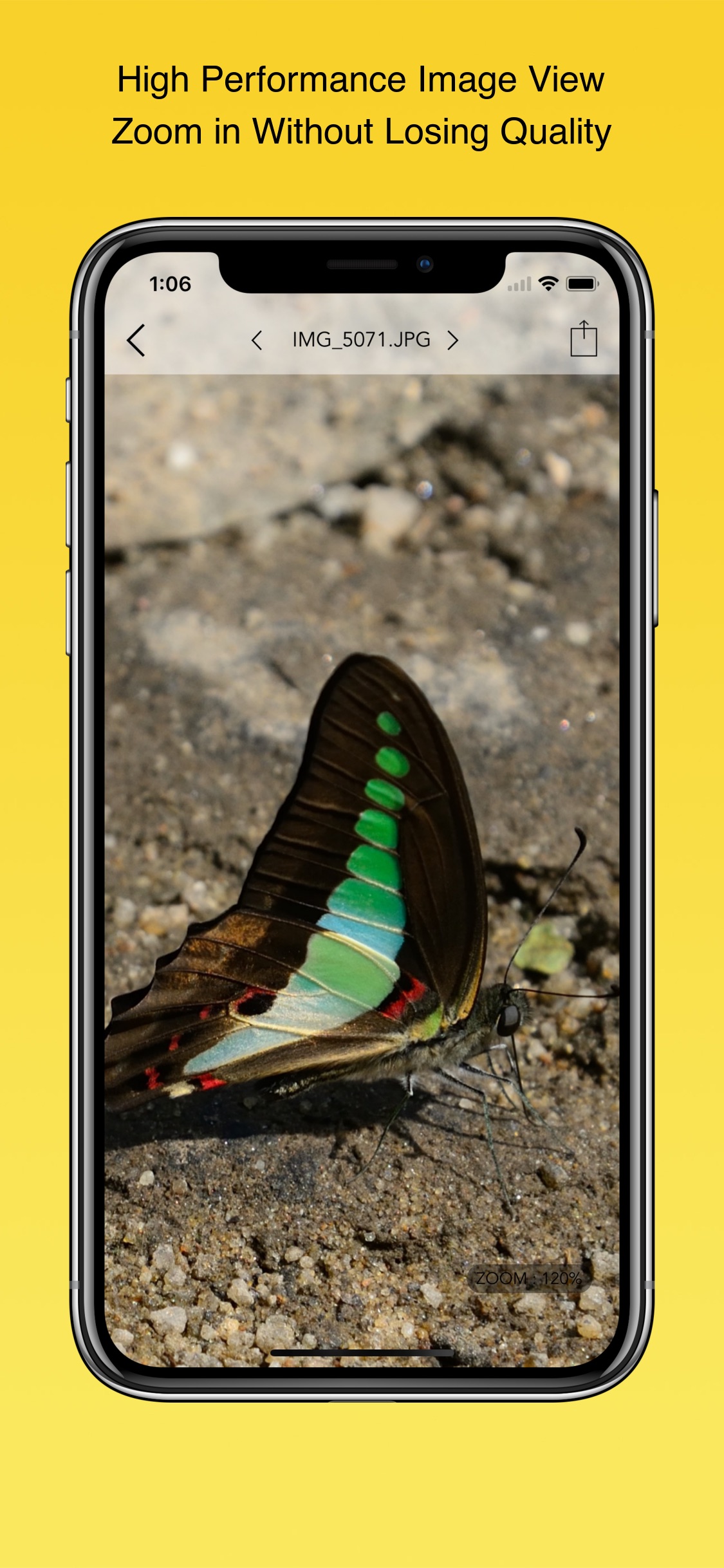 Screenshot do app EXIF Viewer by Fluntro