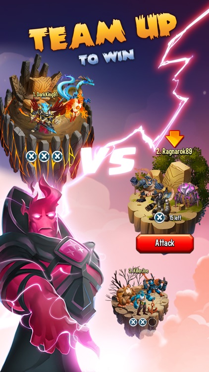 Monster Legends RPG - War, Fight & Heroes Game screenshot-3
