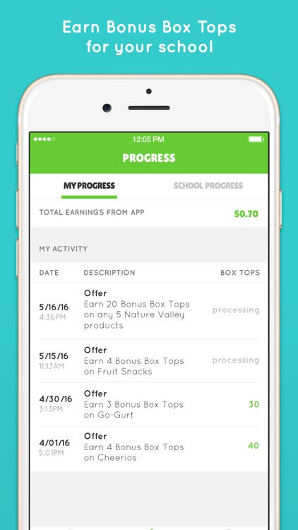 Box Tops® Bonus App – School Fundraising screenshot-3