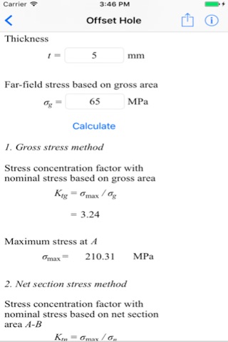 Stress Concentration Factors screenshot 3