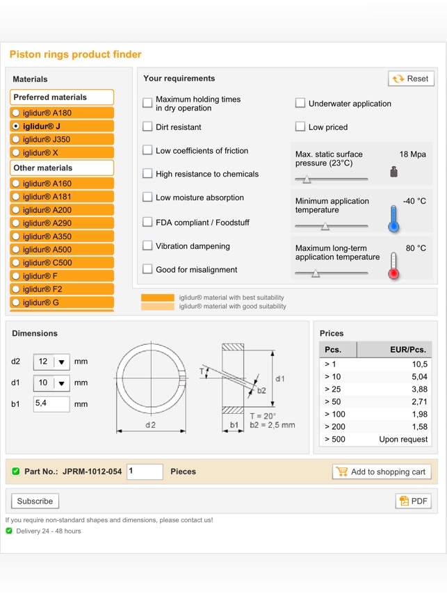 Piston rings product finder(圖1)-速報App