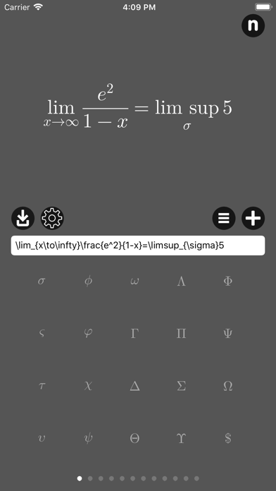 Latex Equation Editor screenshot 4
