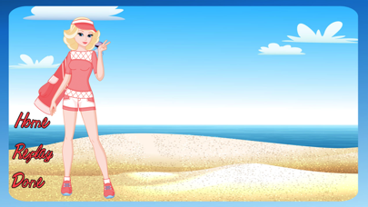 沙滩大换装 - 夏季消暑必备换装游戏 screenshot 3