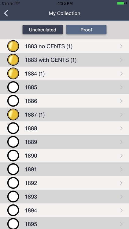 Liberty Nickels - Coin Guide & Collection Tracker screenshot-3