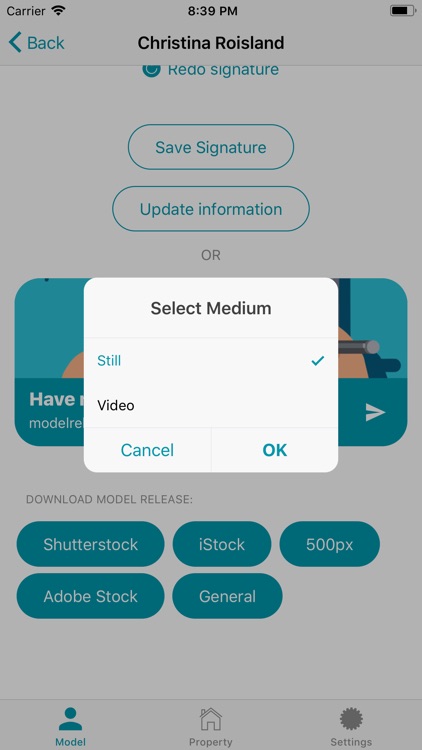 Model release pro screenshot-3
