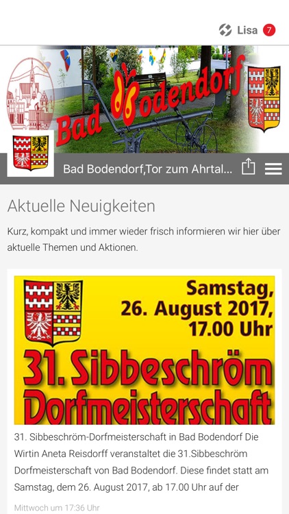 Bad Bodendorf Dorfgemeinschaft