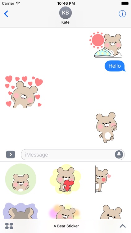 A Bear Sticker Sticker screenshot-3