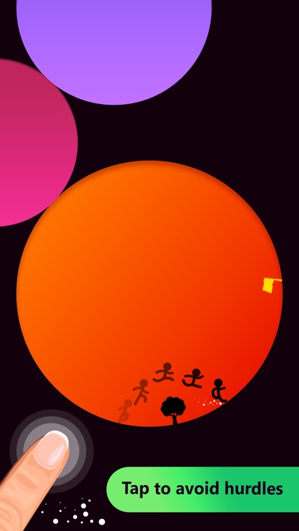 The Circle Run: Stickman Games