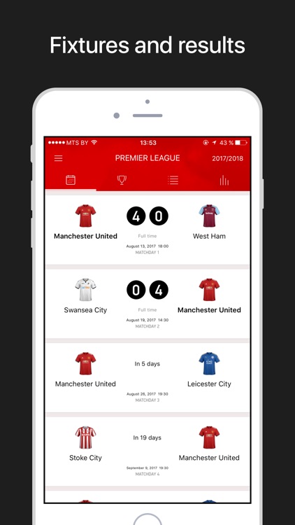 MU Live – Scores & Results screenshot-3