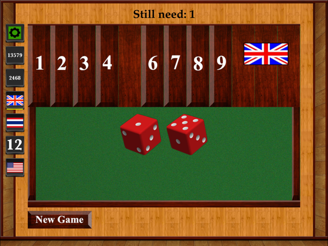 Shut the Box Classic for iPad(圖2)-速報App