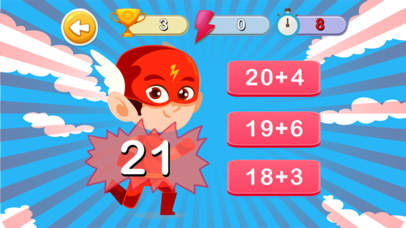 Super Hero Math Games screenshot 2