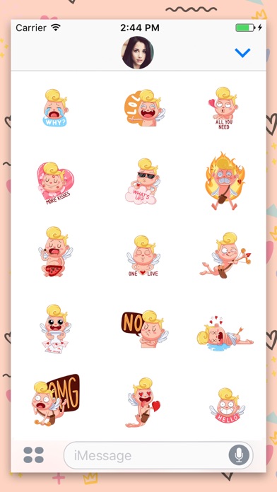 Animated Love Cupid Stickers screenshot 3