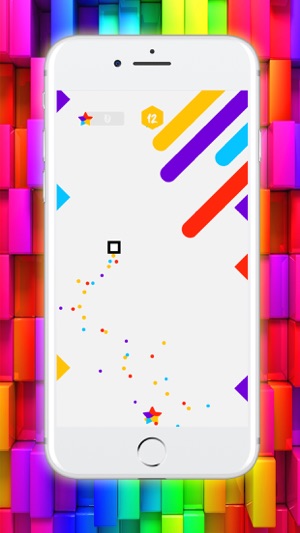 Colors Splash Box Slides - Colorful Addictive Game