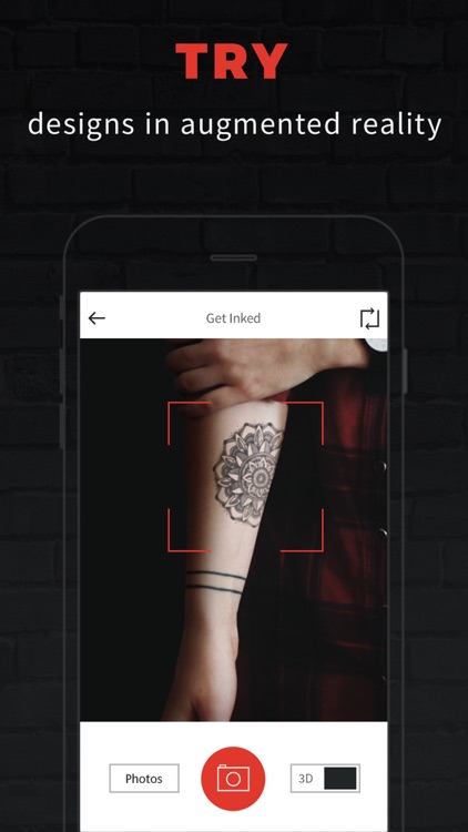INKHUNTER Try Tattoo Designs