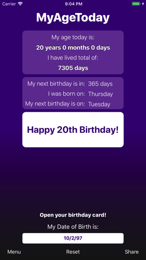 MyAgeToday - Calculate my age(圖3)-速報App