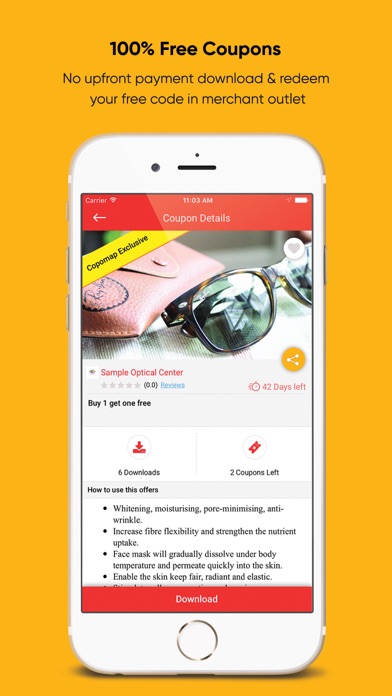 Copomap - Coupons and Deals screenshot 3