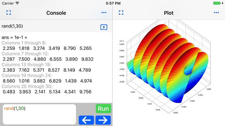 SIMO : Matlab programming app