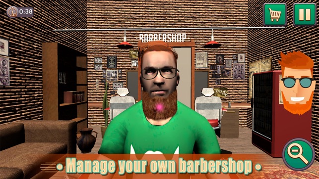 Barbershop Beard Shaving Salon