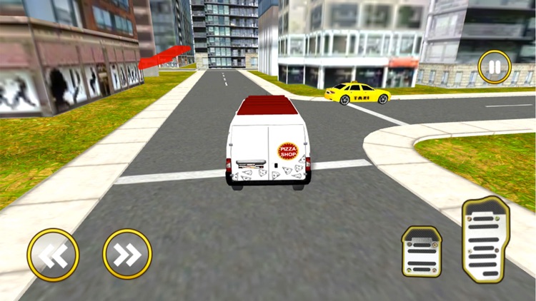 American Pizza Delivery Boy - Ultimate Van Sim 3D screenshot-3