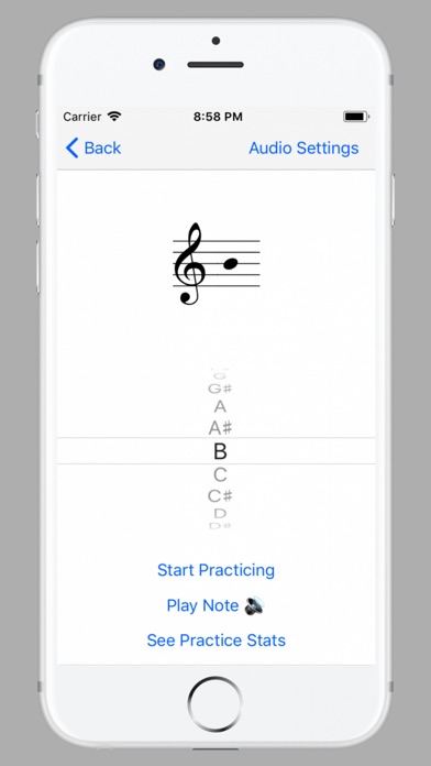 Sostenuto Long Tones Practice screenshot 2