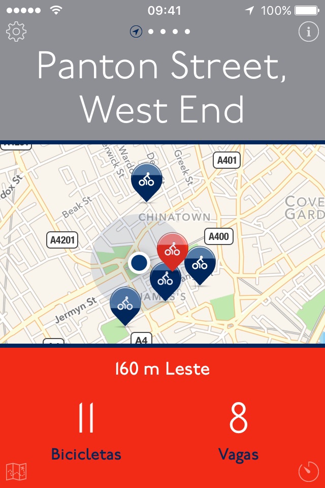 London Bikes — A One-Tap Santander Cycles App screenshot 3